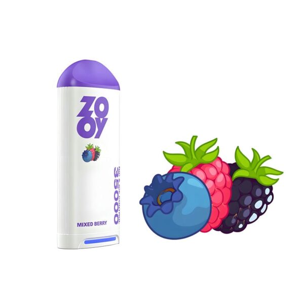 ZOOY FIRZEN 35000 Puffs – Dual Flavor Disposable Vape with Adjustable Ice Level & Smart Display