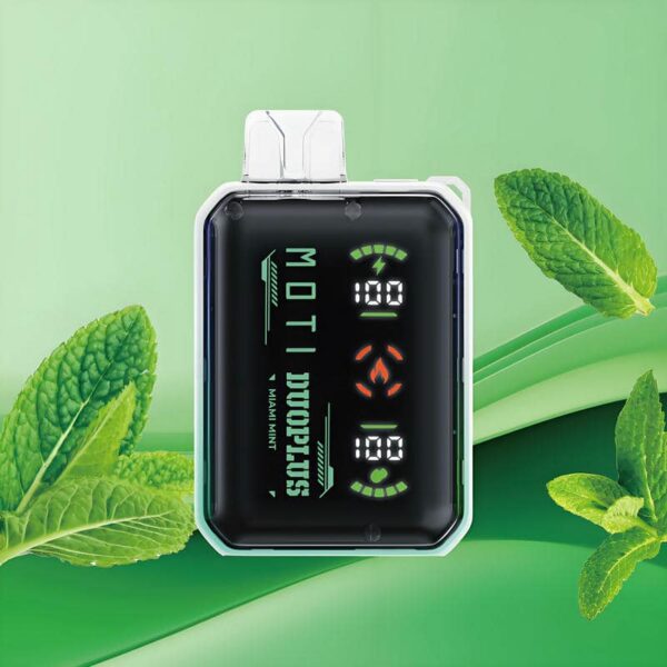 MOTI DuoPlus 20000 | Long-Lasting Disposable Vape with Smart Display & Dual Mesh Coil